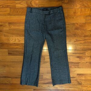 Piazza Sempione Blue Herringbone Trousers